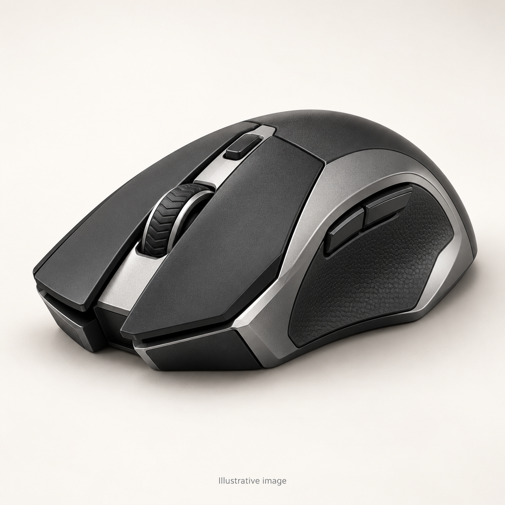 Illustrative design render of Click Game — Gaming Mouse; actual product may differ.