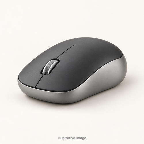 Illustrative design render of Click Nano — Mini Rechargeable Mouse; actual product may differ.