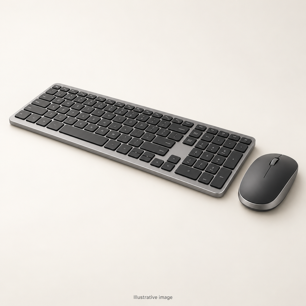 Illustrative design render of Type Recharge — Rechargeable Keyboard Set; actual product may differ.